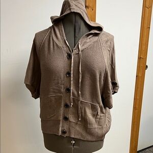 Sonoma Brown Knit Cardigan